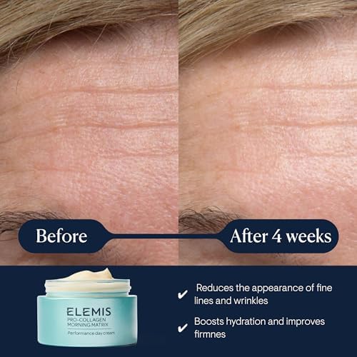 Elemis Pro-Collagen Night Cream & Morning Matrix 50ml – Day-to-Night Anti-Aging Skincare for Firmer, Smoother, Hydrated Skin