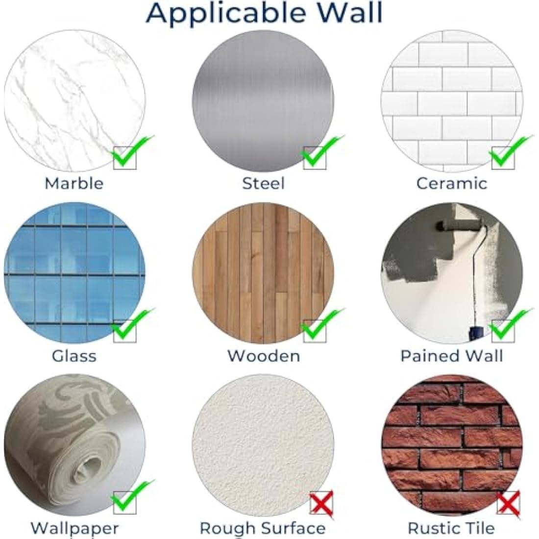 LKEVREG Soap Dispenser Wall Mounting, Shampoo Shower Gel Dispenser, Set of 3, No Drilling, 300 ml Each, Leak-Proof, Black