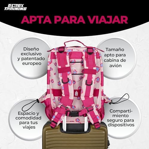 ELITRAINX 25L Tactical Military Waterproof Backpack for Sports, Cabin Airplane, Gym, Outdoors, CrossTraining by Elitex Training