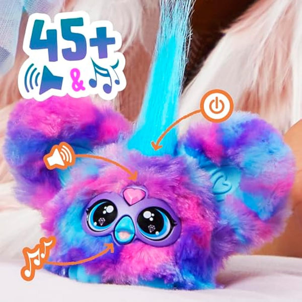 Furby Hasbro Fur Kpop Princess Furblet, Blue