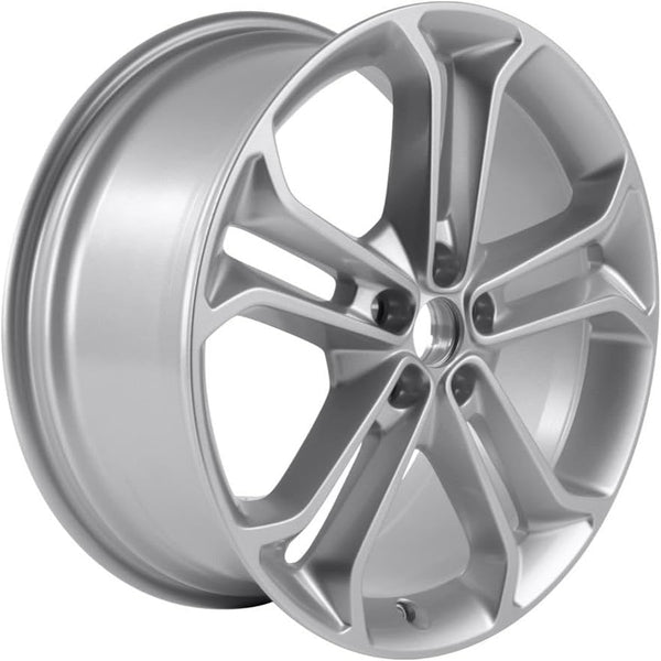 Ford Genuine Focus MK3 19" Alloy Wheel 5x2 Spoke Silver 2014-2018 1887561