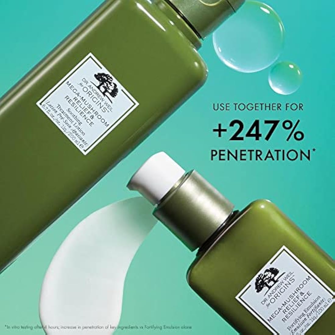 Dr. Andrew Weil for Origins Mega Mushroom Relief & Resilience Fortifying Emulsion 100 ml Patchouli