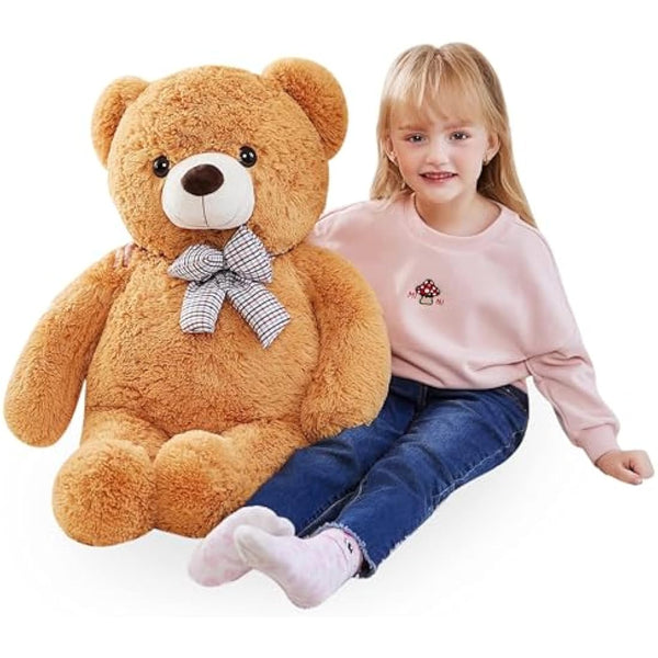 IKASA Giant Teddy Bear Soft Toys Stuffed Animals (78cm, brown)