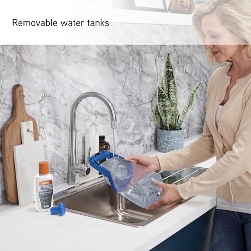 Vax CDCW-CSXA SpotWash Duo Spot Cleaner, Car, Upholstery, Sofa Carpet Cleaning Machine, Included Pet Tool & Solution Removes Spills & Stains, Portable and Compact Design, 1 Liter, Grey/Blue