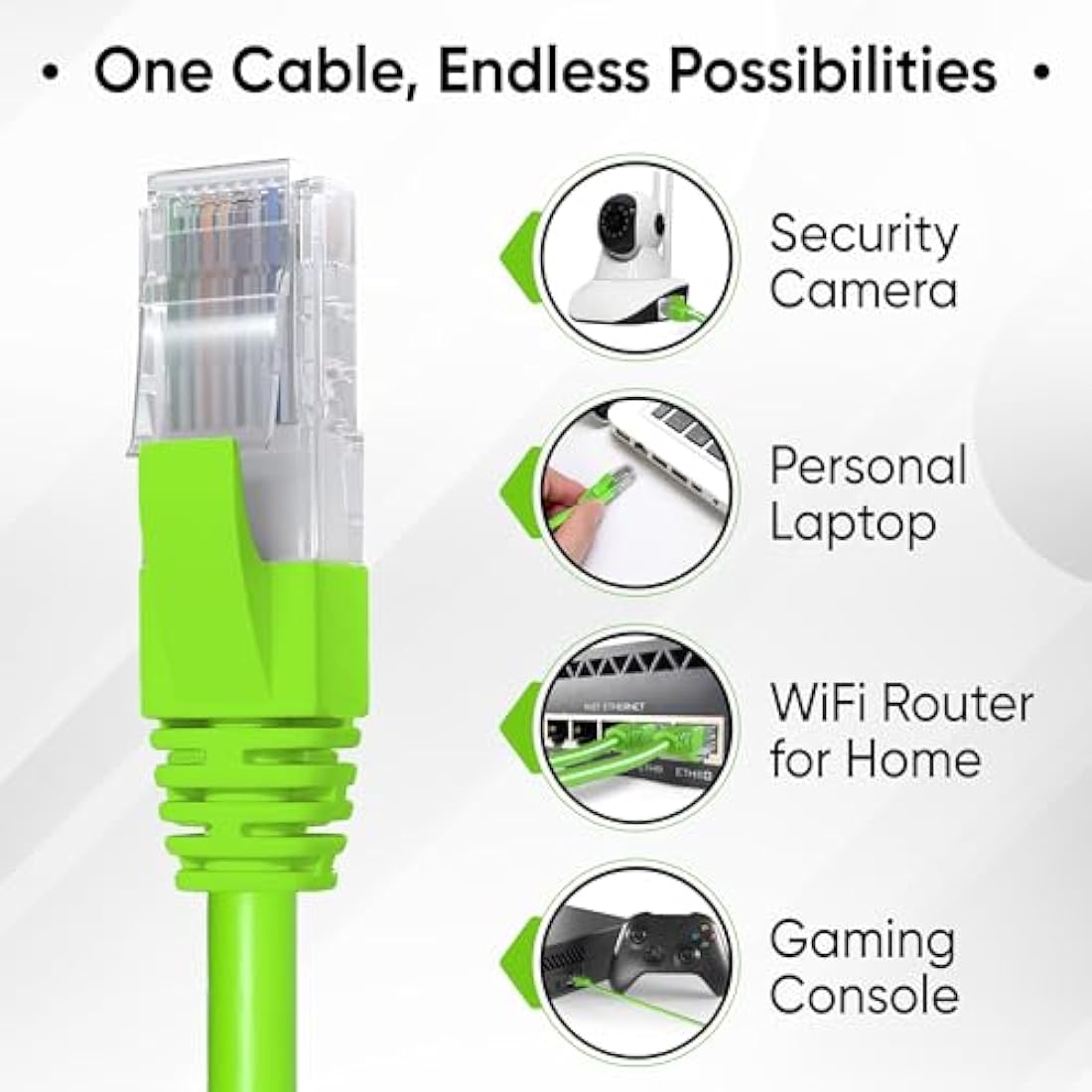 Mr. Tronic Bulk Cat 6 Ethernet Cable 100m, High Speed LAN Ethernet Network Cable, 100m Bulk Cat6 Internet 1 Gbps, 250 MHz, ADSL AWG24, UTP CCA (100 Meters, Green)