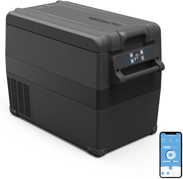 Alpicool CF45 45L Compressor Car Refrigerator, Portable Camping Fridge DC 12v Freezer for TruckCampervanRVBoat, -20℃ to 20℃