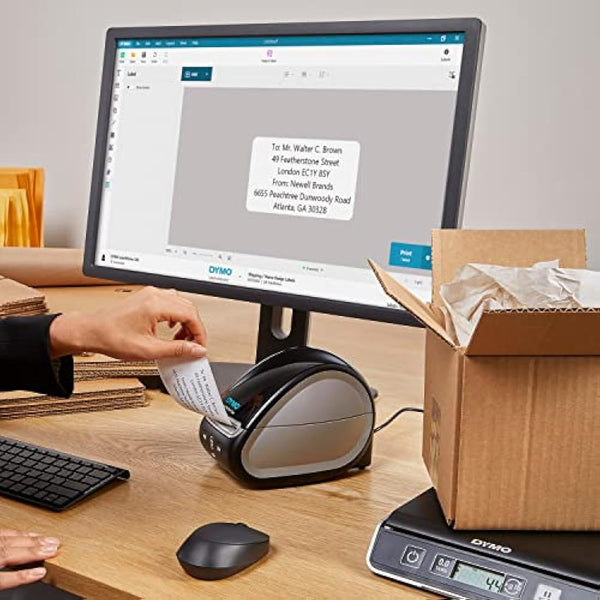 DYMO M1 Digital Shipping Scale | 1 kg Capacity USB Mailing Weighing Scale