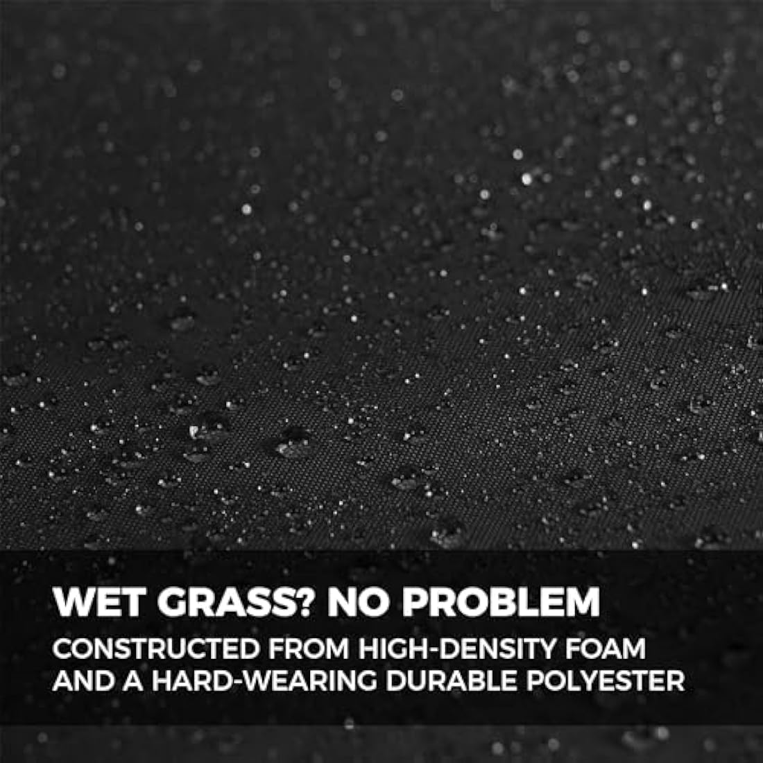 Highlander Outdoor Sit Mat - Portable Seat - Lightweight with Back Support and Pocket - Perfect as a Picnic Chair, Stadium Seat, Beach Chair, or Festival Chair