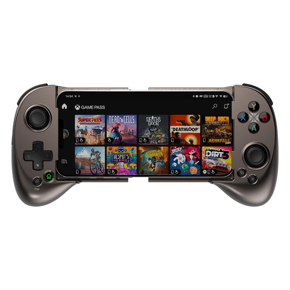 ShanWan Mobile Gaming Controller for Android/iOS, Phone controller for iPhone15, Bluetooth connection, PS Remote Gaming Xbox Cloud Steam Link GeForce NOW MFi Apple Arcade Gaming
