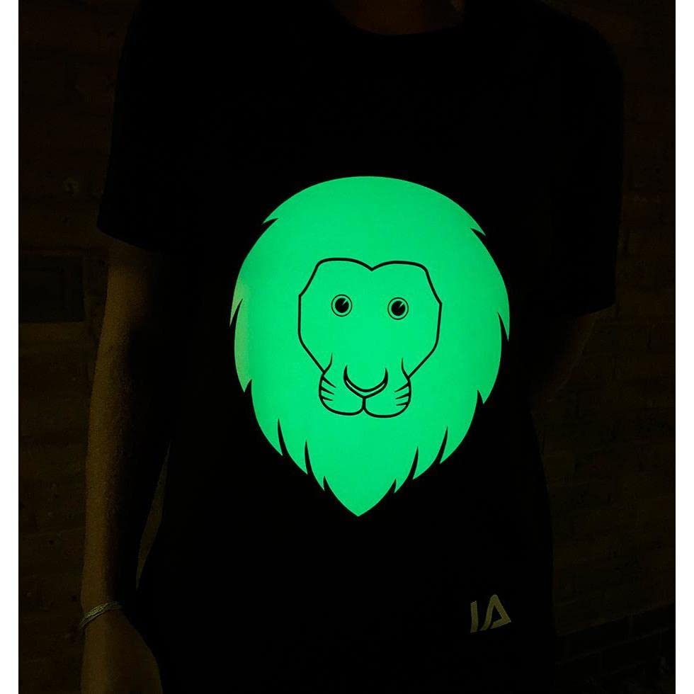 Illuminated Apparel Interactive Glow in The Dark T-Shirt - Fun for Birthday Parties & Festivals - Light up The Night