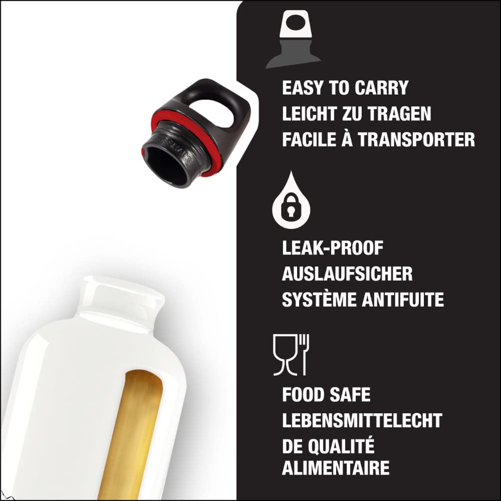 Sigg - Aluminum Water Bottle - Traveller - Climate Neutral Certified - Suitable For Carbonated Beverages - Leakproof & Lightweight - BPA Free - 0.6L / 1L/ 1.5L
