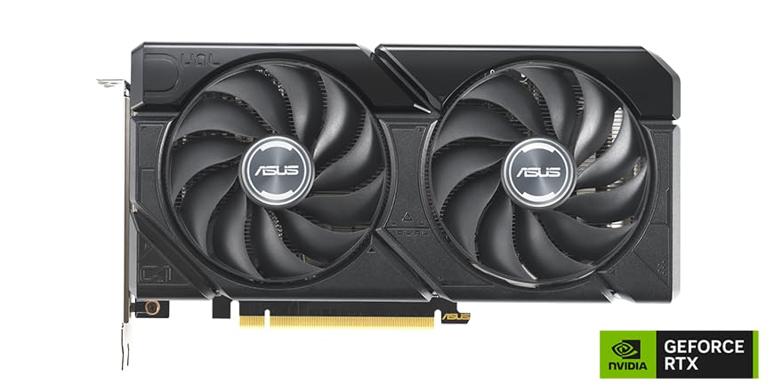 ASUS GeForce RTX 3050 6G DUAL OC Gaming Graphics Card - 1537MHz Boost Clock, GDDR6, PCIe Gen 4, DLSS 2, 3 x DP v1.4a, 1 x HDMI 2.1 (Supports 4K)