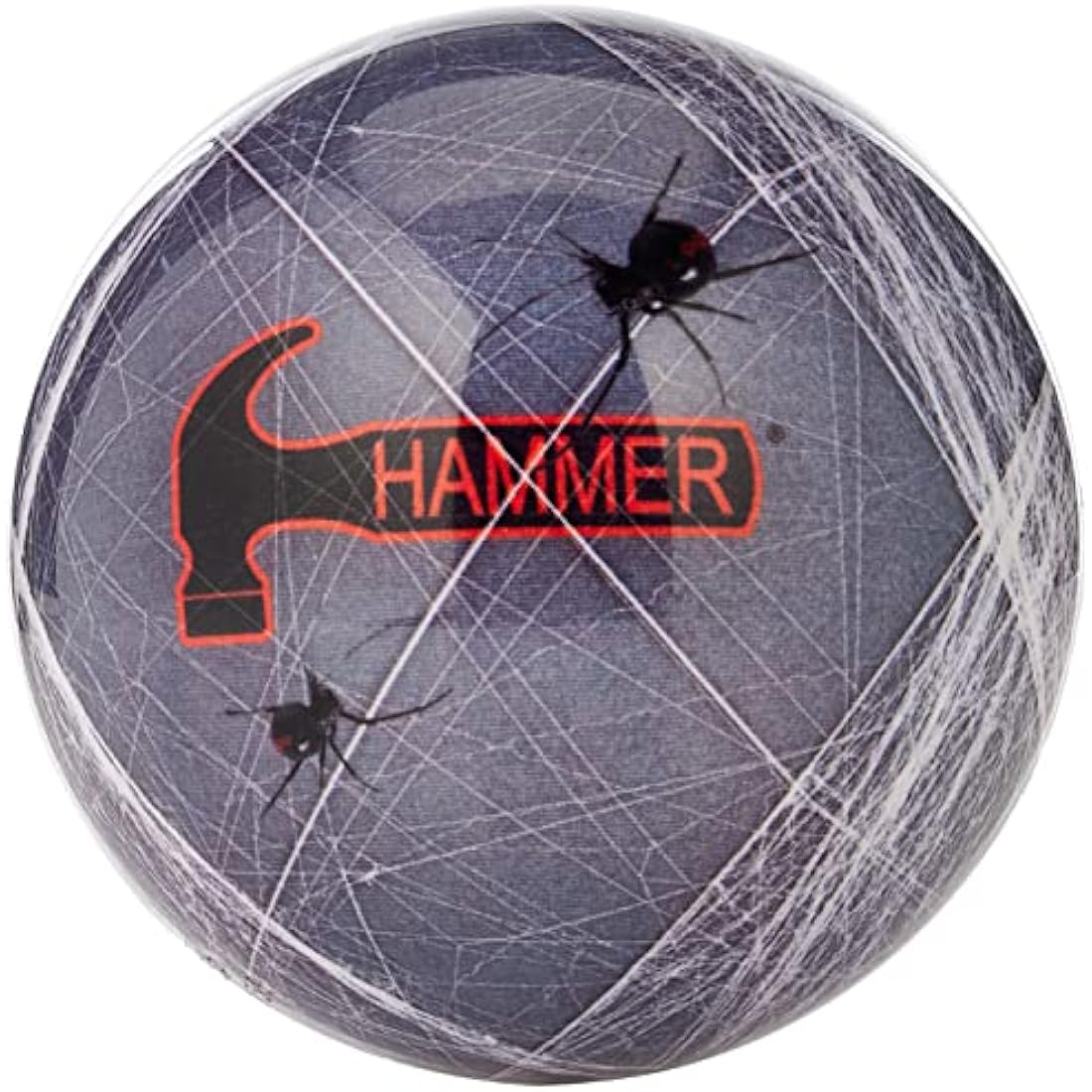 Hammer Black Widow Viz-A-Ball Bowling Ball - Grey/White