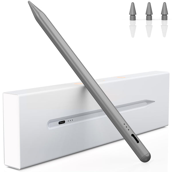 Variglas Pencil for iPad - 2018-2025 15 Minutes Fast Charging, Palm Rejection,Tilt Sensitivity, Stylus Pen Compatible with iPad Pro 11"/12.9"/13", 11/10/9/8/7/6th Gen, Air 3-6, Mini 5/6