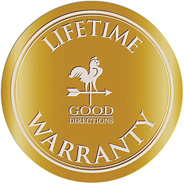 Good Directions Pure Copper 18" Bird Bath on Garden Pole by