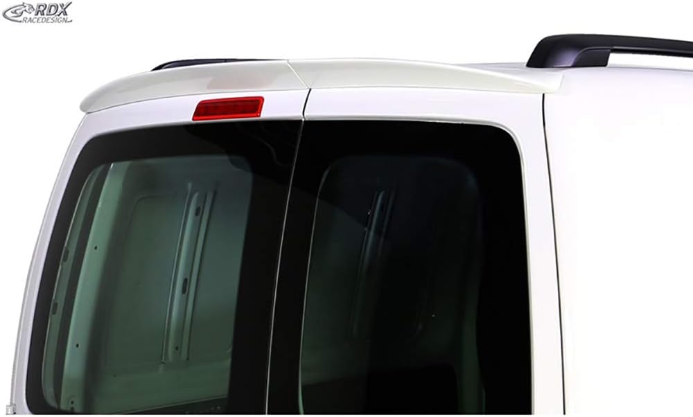 RDX Racedesign Roof Spoiler Compatible with Volkswagen Caddy 2004-2015 & 2015-2020 (with 2 Rear Door) (PUR-IHS)