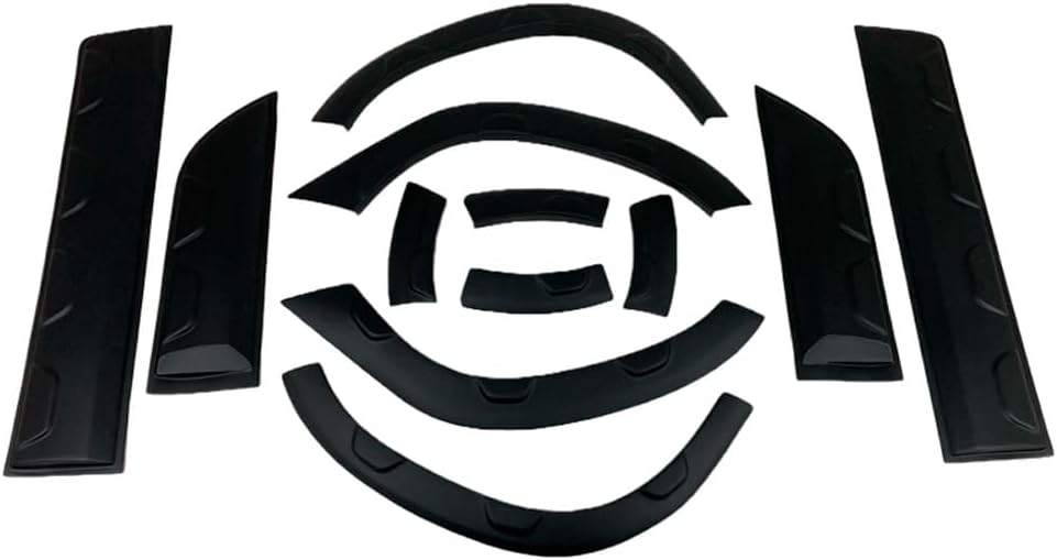 Oneway Complete body kit compatible with Dacia Duster II 2018-2024 (Offroad) (without Duster Marking) - Matt black