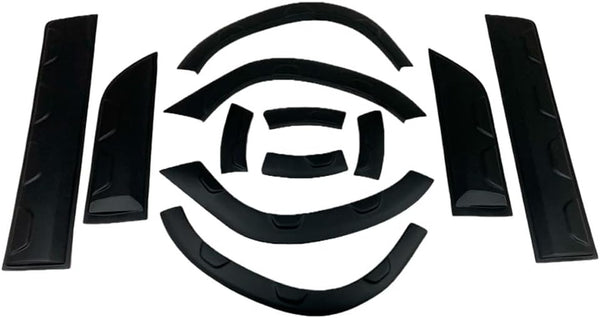 Oneway Complete body kit compatible with Dacia Duster II 2018-2024 (Offroad) (without Duster Marking) - Matt black