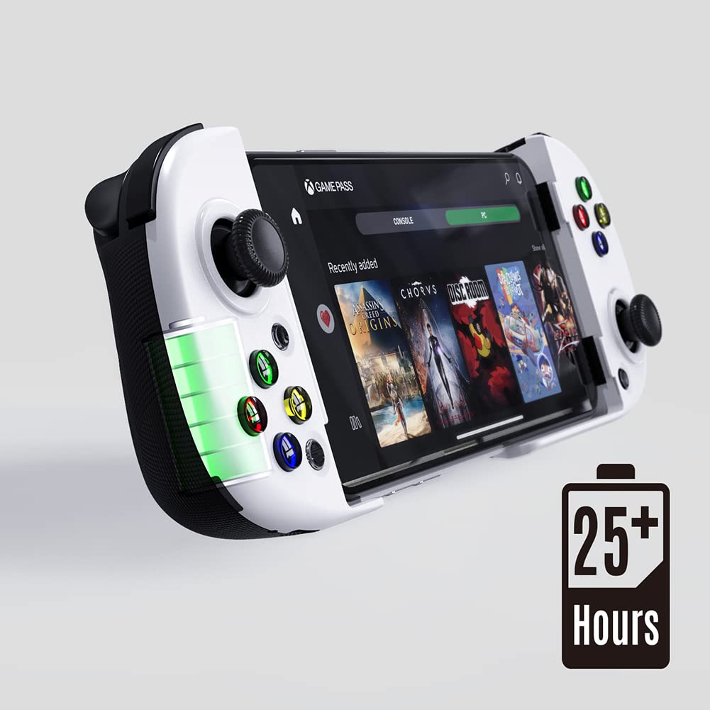 ShanWan Mobile Gaming Controller for Android/iOS, Phone controller for iPhone15, Bluetooth connection, PS Remote Gaming Xbox Cloud Steam Link GeForce NOW MFi Apple Arcade Gaming