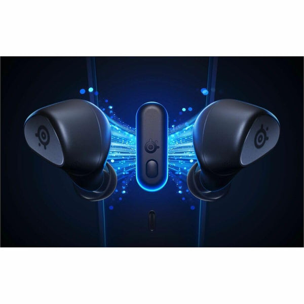 SteelSeries Arctis GameBuds for PS5 - Wireless Gaming Earbuds - 2.4GHz + BT 5.3 - ANC/Transparency - IP55 Water Resistant - 40H Battery - Wireless Charging - PS5, PC, Switch 2, Mobile - White