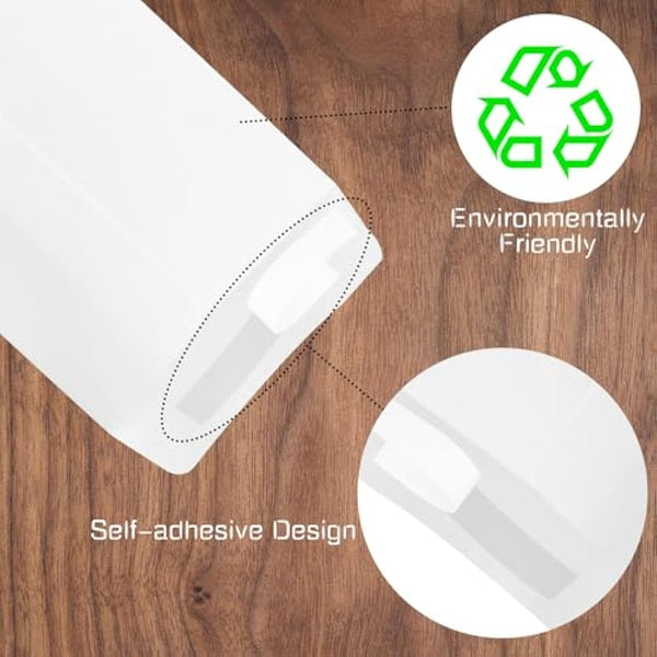 100Pcs Small White Envelopes, Self-Adhesive Seed Envelopes Seed Packets Kraft Paper Coin Envelopes Money Envelopes for Wages, Seeds, Coins, Beads or Stamps(10x6cm/3.9x2.4inch)