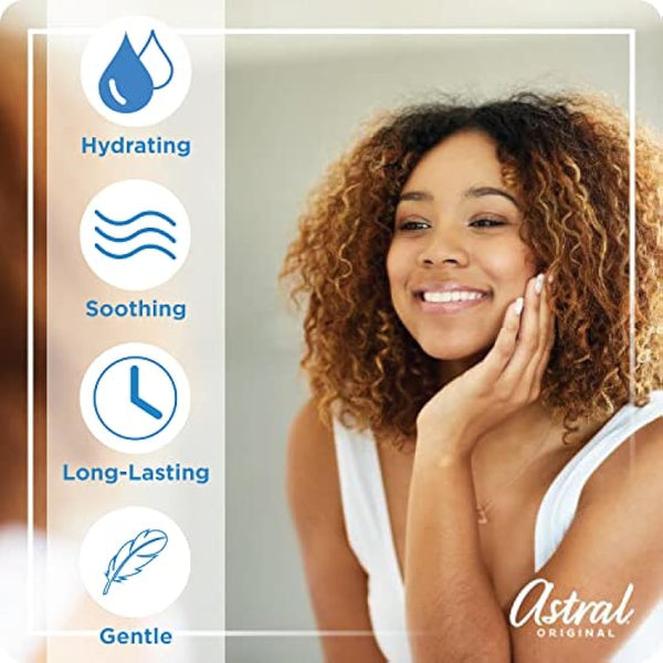 Astral Face & Body Intensive Moisturiser Cream 500ml (Pack of 3)