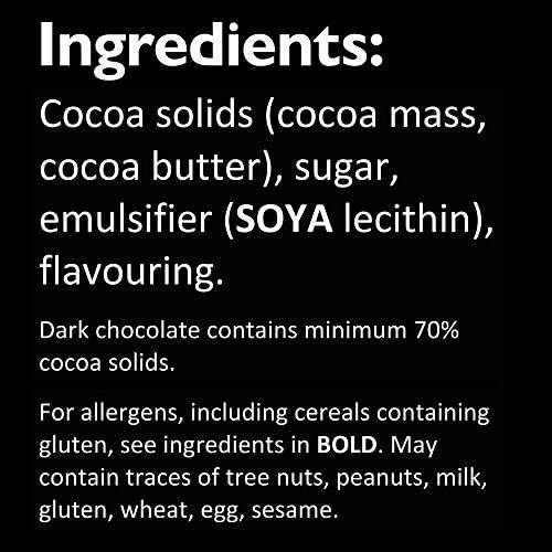 Hotel Chocolat Classic 70% Dark Hot Chocolate Sachets - Luxury Chocolate Flakes - Pack of 20 Single-Serve Sachets, 700g - Suitable for Vegetarians & Vegans - Serve Hot or Iced