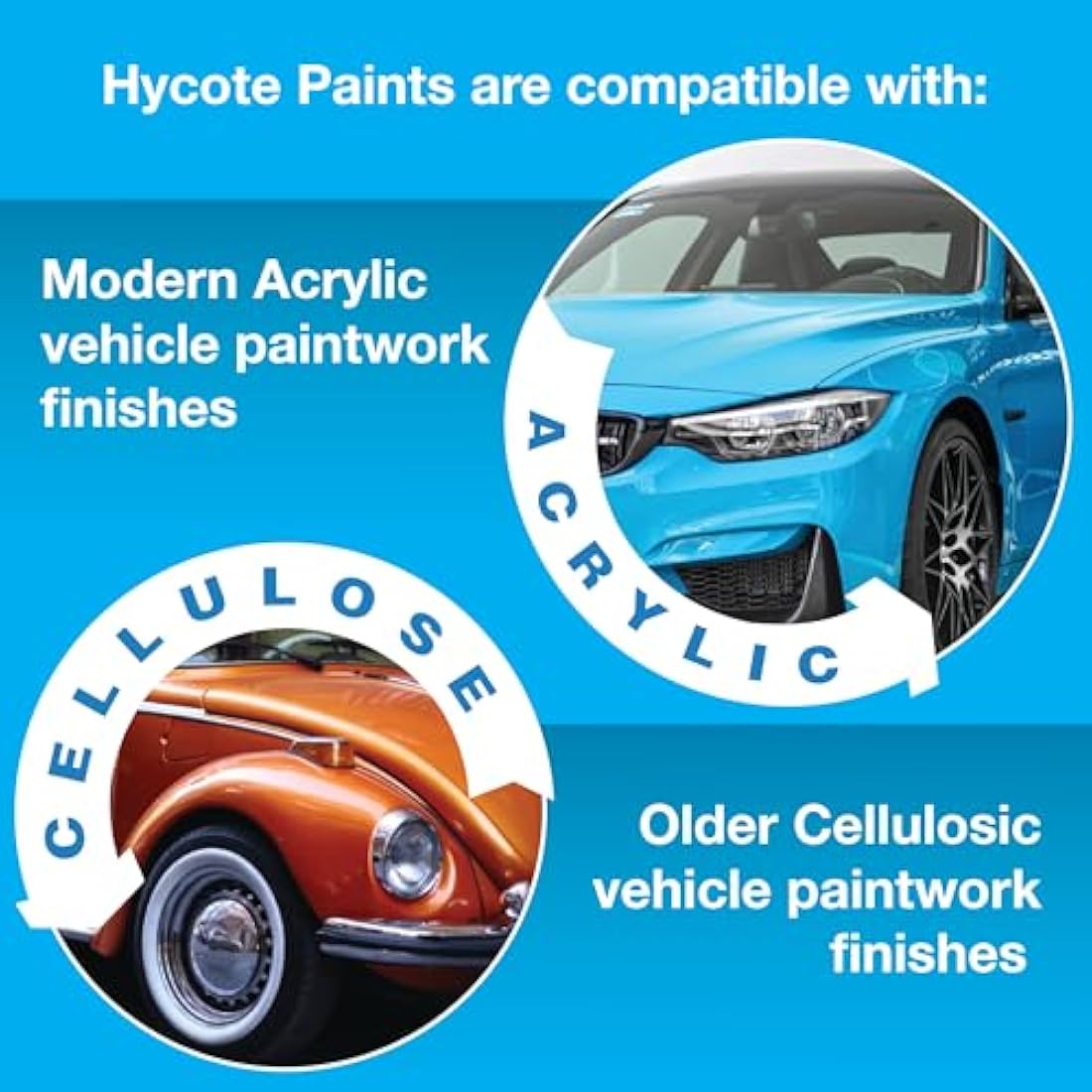 Hycote Bumper Aerosol Car Spray Paint, Black, 400 ml