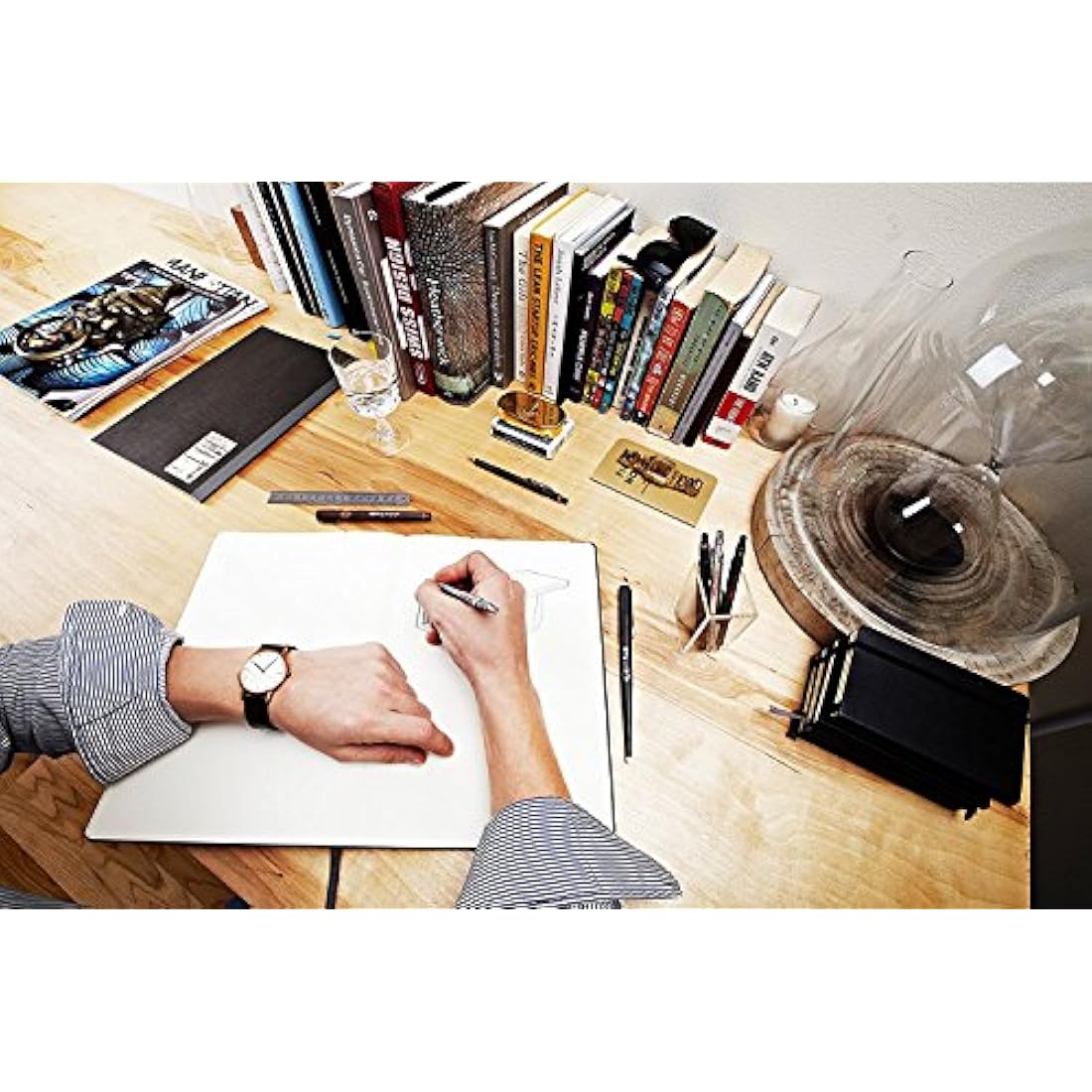 rOtring Isograph Pen Set Technical Pen & Pencil College Set | 3 Pens (0.20mm, 0.30mm, 0.50mm) and Mechanical Pencil (0.5mm) + Accessories