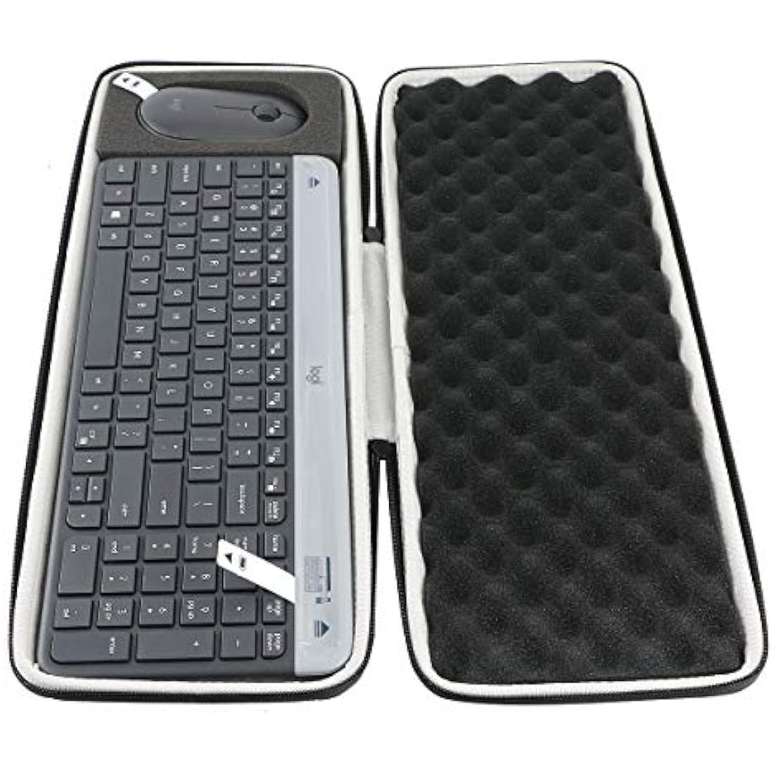 Khanka Hard Travel Case For Logitech MK470 Slim Wireless Keyboard and Mouse Combo. (Case only)
