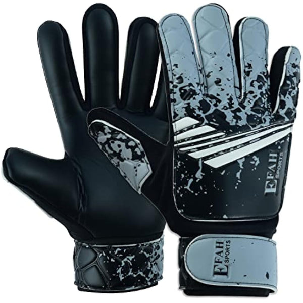 EFAH SPORTS Football Goalkeeper Gloves For Boys kids Children Youth Soccer Goalie Glove with Super Grip Palms