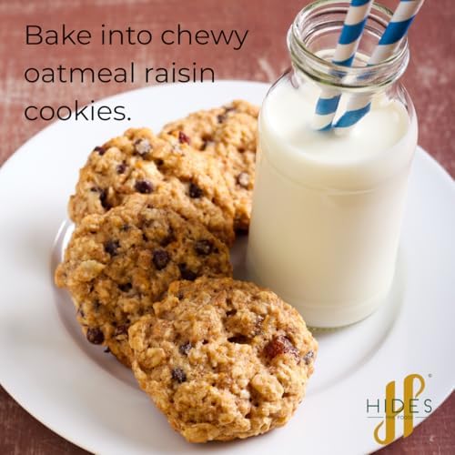 Hides Fine Foods - Golden South African Sultanas 1kg - GMO Free - Suitable for Vegetarians - Baking - Desserts - Cakes - Cookies - Tart - Mince Pies - Granola