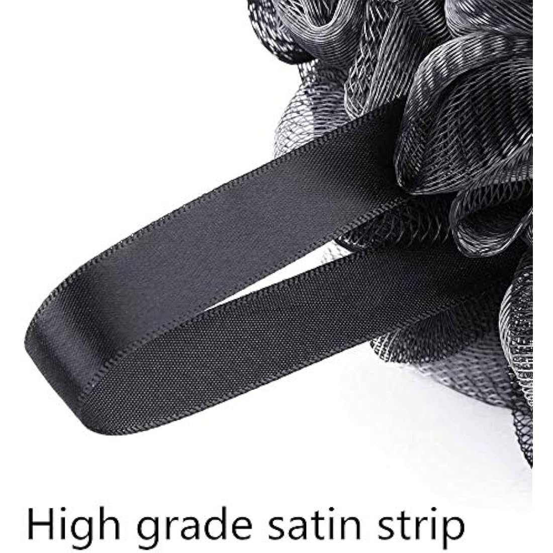 5 Pack Bath Shower Sponge JollyJelly Mesh Bath Loofahs Body Scrubber Brush for Women Men Exfoliate Skin Clean Soothe Skin (60g/PCS)