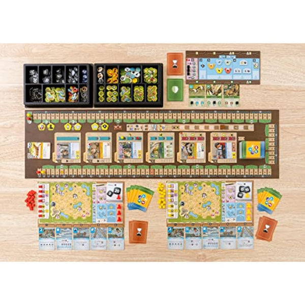 Feuerland Spiele | Ark Nova | Board Game | Ages 14+ | 1-4 Players | 90-150 Minutes Playing Time