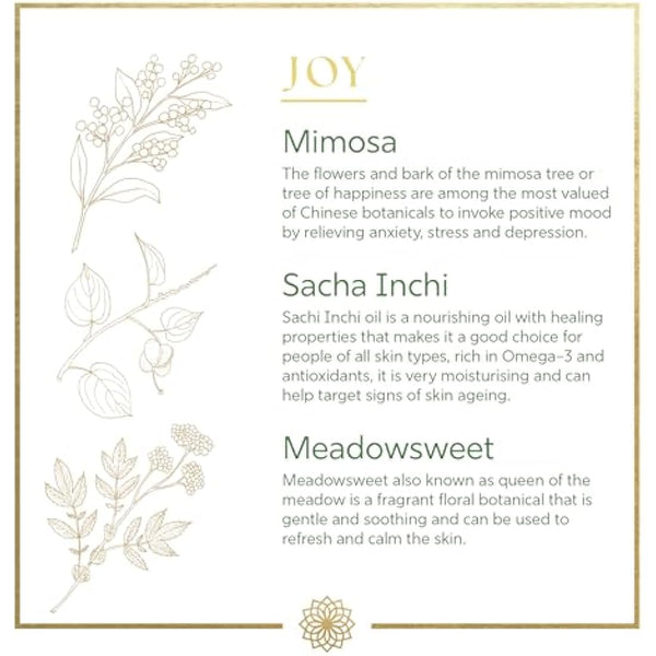 Dr Organic Evoke Joy Blissful Whipped Body Crème, Hydrating Body Cream, 24-Hour Moisturisation, with Mimosa & Meadowsweet, Certified Organic, 200ml