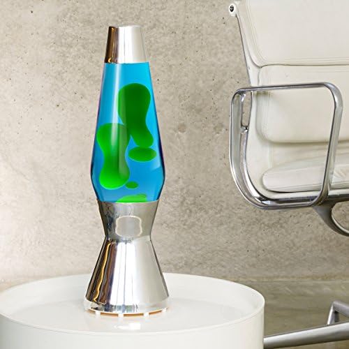 MATHMOS Astro Lava Lamp The Original - Blue/Green