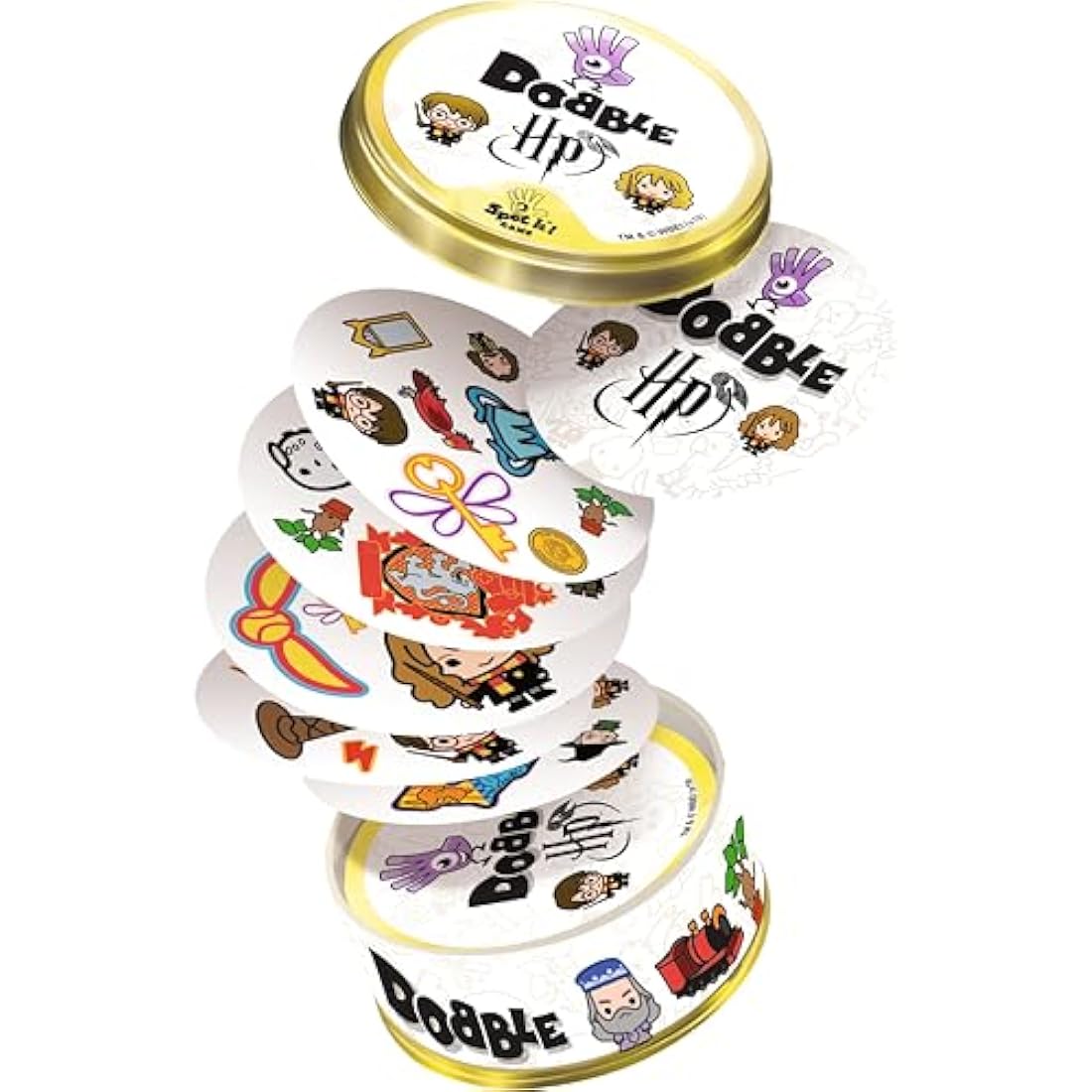 Asmodee | Harry Potter Dobble | Card Game | Ages 6+ | 2-8 Players | 15 Minutes Playing Time