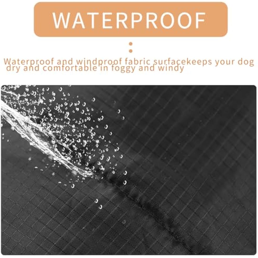 EASTLION Dog Coat with D-ring,Puppy Dog Waterproof Coats Clothes,Doggy Warm Jacket Vest Apparel for Small Pets Dogs Cats,Red,Size S