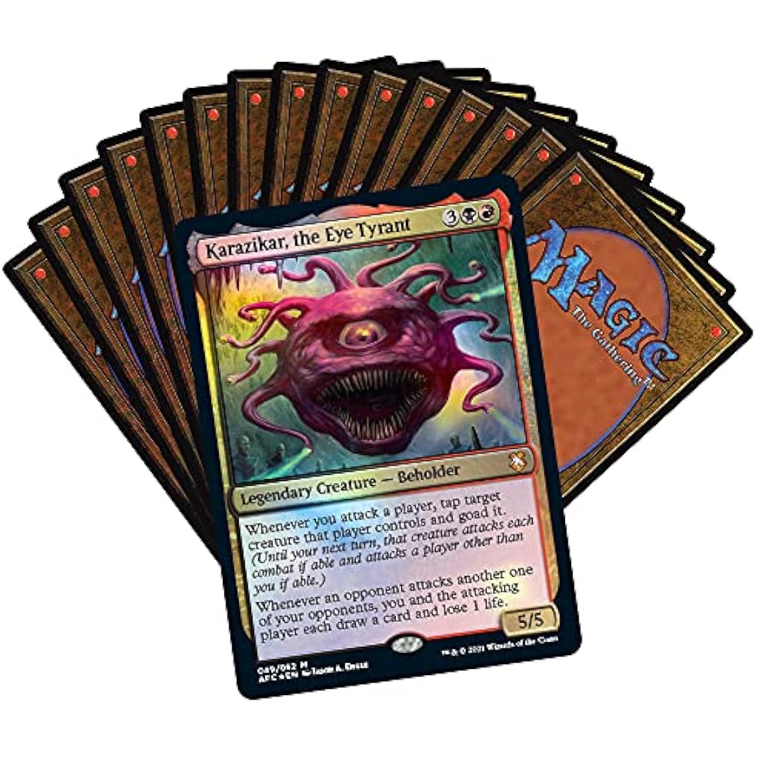 Magic: The Gathering Adventures in the Forgotten Realms Commander Deck – Planar Portal (Red-Black)