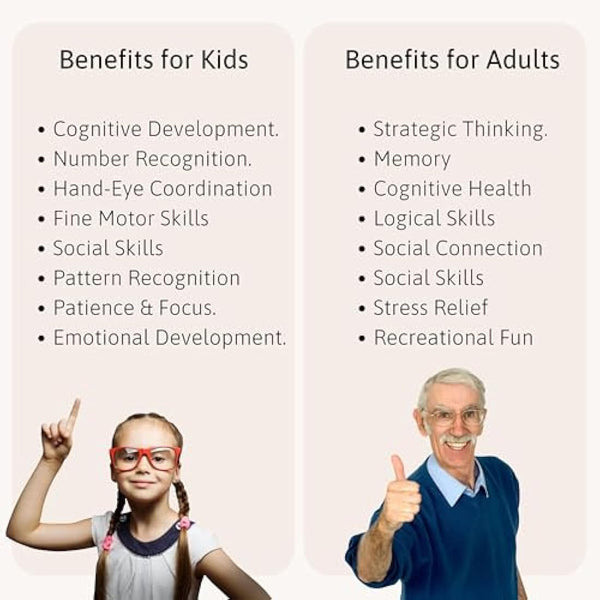 Jaques of London Dominoes Set | Complete D6 Dominoes Game for Adults & Children | Luxury Dominos Set | Traditional Games | Since 1795