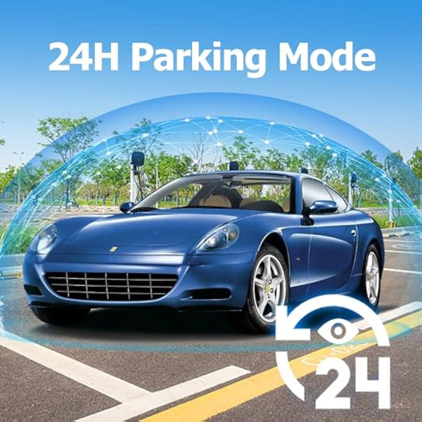 1080P Full HD DashCam for Cars, Diamond Lark Dash Cam Front with 32G SD Card, 3”LCD Screen, 170°Wide Angle, Dash Camera with Loop Recording, HDR, Night Vision, G-sensor, Parking Monitor