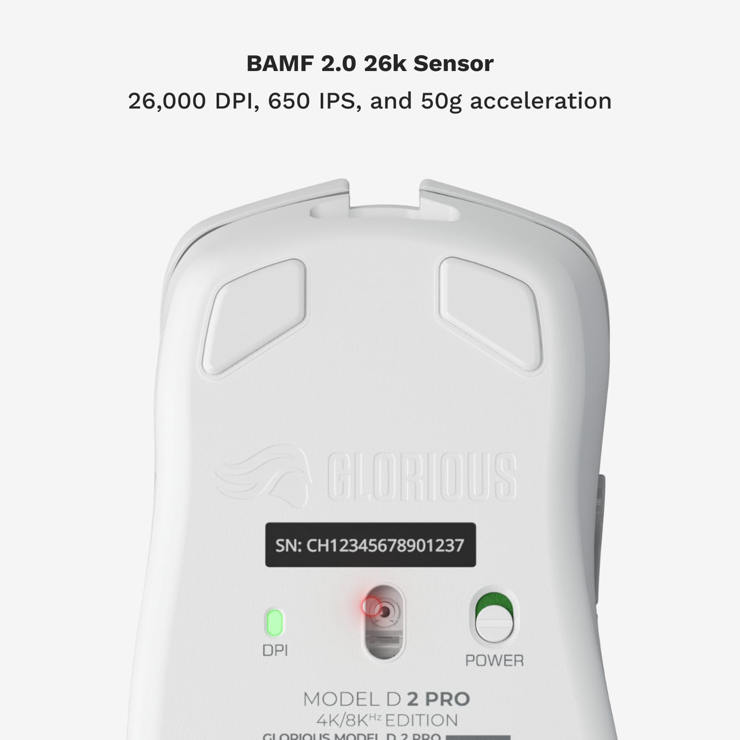 Glorious Gaming Model D Wired Gaming Mouse - 68g Superlight Honeycomb Design, RGB, Ergonomic, Pixart 3360 Sensor, Omron Switches, PTFE Feet, 6 Buttons - Glossy Black