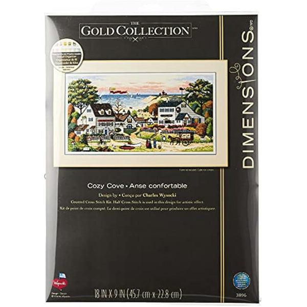 Dimensions Cozy Cove, Cotton, Multi Color, by The Yard