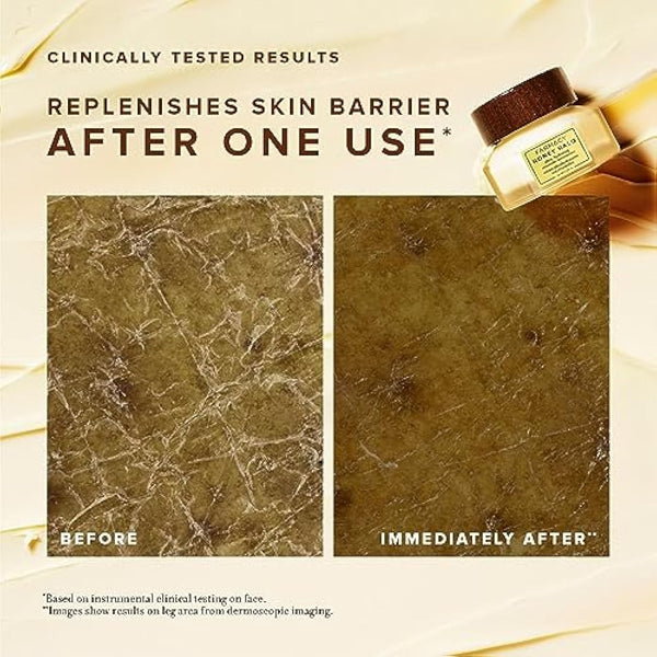 Farmacy Honey Halo Ceramide Face Moisturizer Cream - Hydrating Facial Lotion for Dry Skin (50ml)