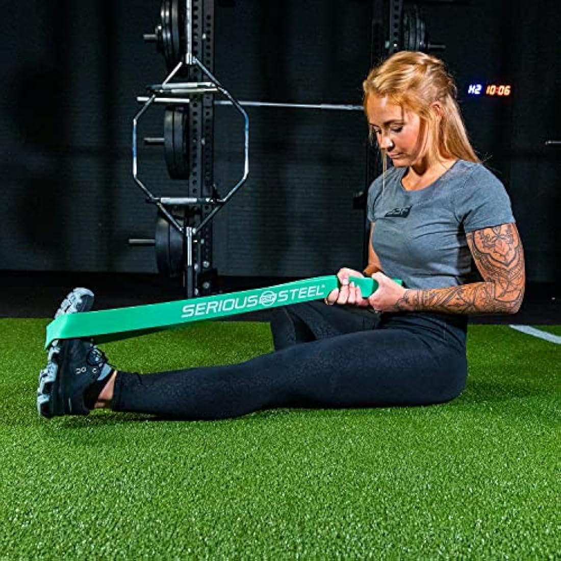 'Serious Steel Fitness 32'' Resistance Training Bands (Portable Exercise Band System Training Bands- Great for Individuals Under 5'10'')'