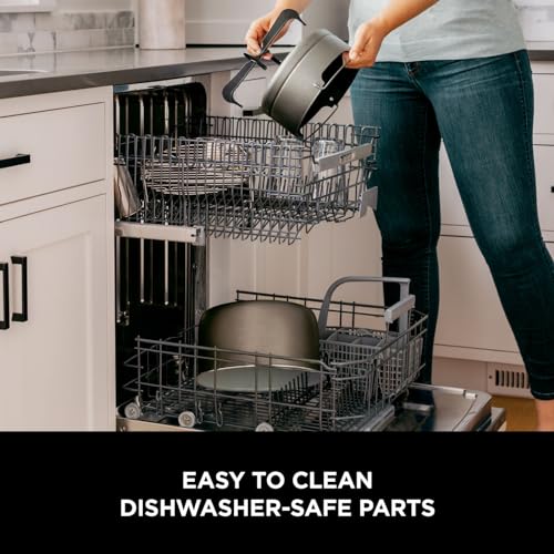 Ninja Foodi MAX 14-in-1 SmartLid Multi Cooker, 7.5L Electric Pressure Cooker & Air Fryer, Combi-Steam, Slow Cook, Bake, Grill, Copper/Black Amazon Exclusive OL650UKCP