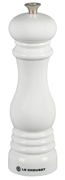 Le Creuset Classic Adjustable Pepper Mill Grinder, Chip-resistant ABS Plastic, Anti-Corrosion, 40g, 21 cm, Bamboo, 44001214080000