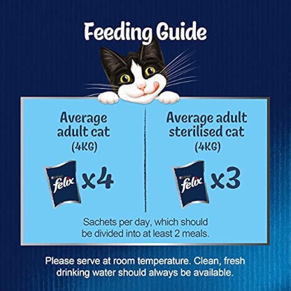 Felix As Good As It Looks Cat Pouches Tuna In Jelly 100g (20 Pouches)