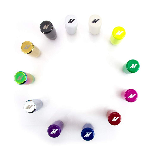 Mishimoto MMSK-NY Weighted Shift Knob, Neon Yellow, Matches Subaru STI