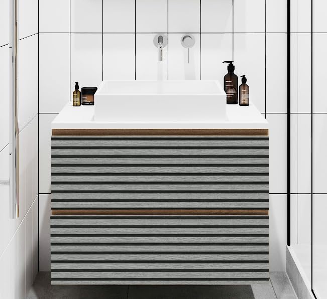 myforHD Self-Adhesive Wood Grating Wallpaper Wood Stripe Grain Natural Wooden Slats Wallpaper Peel and Stick Contact Paper PVC Vinyl Film Removable Waterproof